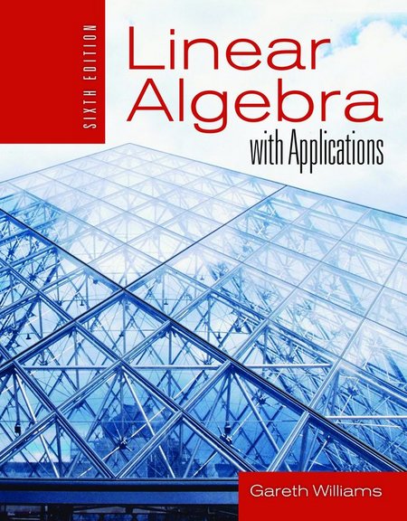 Front cover of the Linear Algebra book